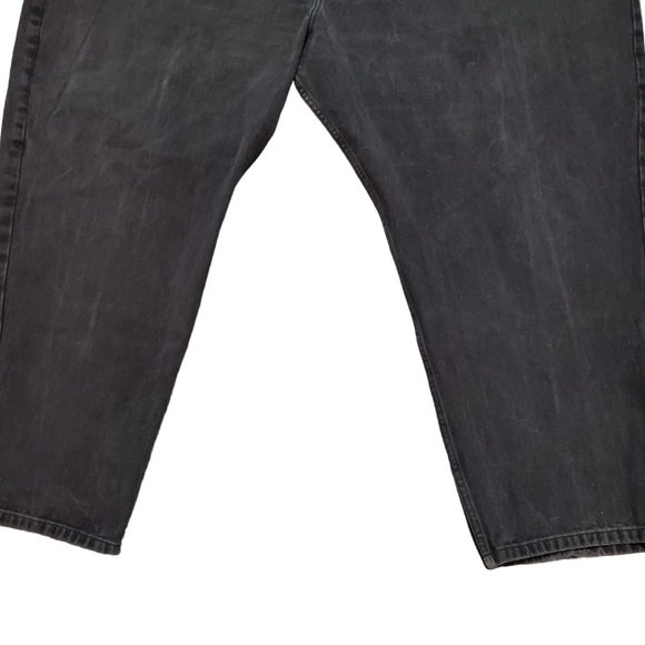 Polo Ralph Lauren Size 60 (Meas 57x30 17.5" High Rise) Faded Black Jeans A17 - Picture 3 of 11